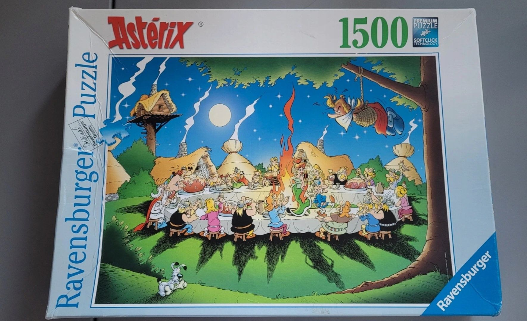 Puzzle Asterix - Obelix "La banquet" 1500 elementów.