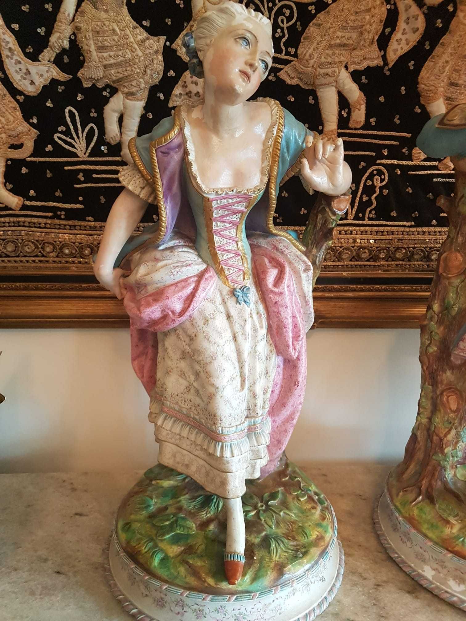 Decoração Bailarinos em Porcelana