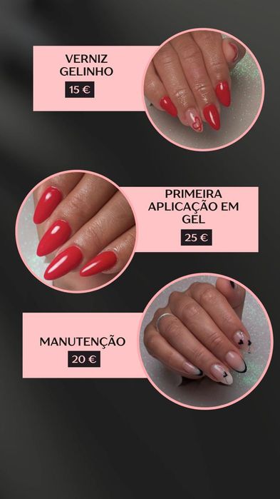 Alongamentos blindagem, gelinho,