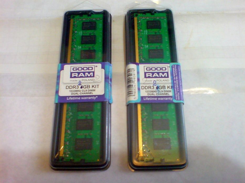 Pamięć DDR3 Goodram 2x2GB (4GB), 1333 MHz, Dual Channel