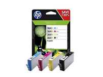 Комплект картриджів HP 364 XL 4-Pack (N9J74AE) оригінал
