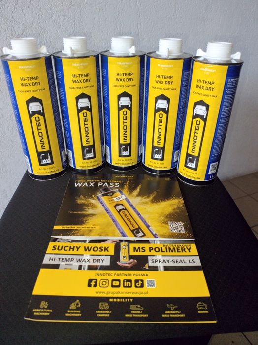 Konserwacja Podwozia Innotec Nowe auta, używane bez korozjii