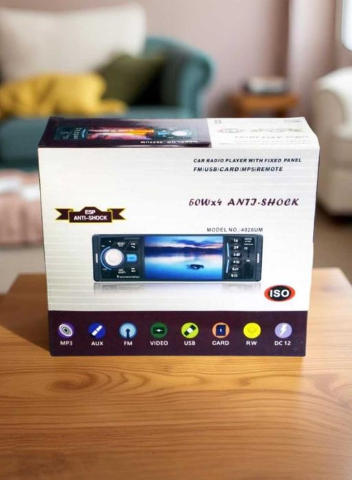 Автомагнітола з сенсорним екраном 4,1 bluetooth usb fm