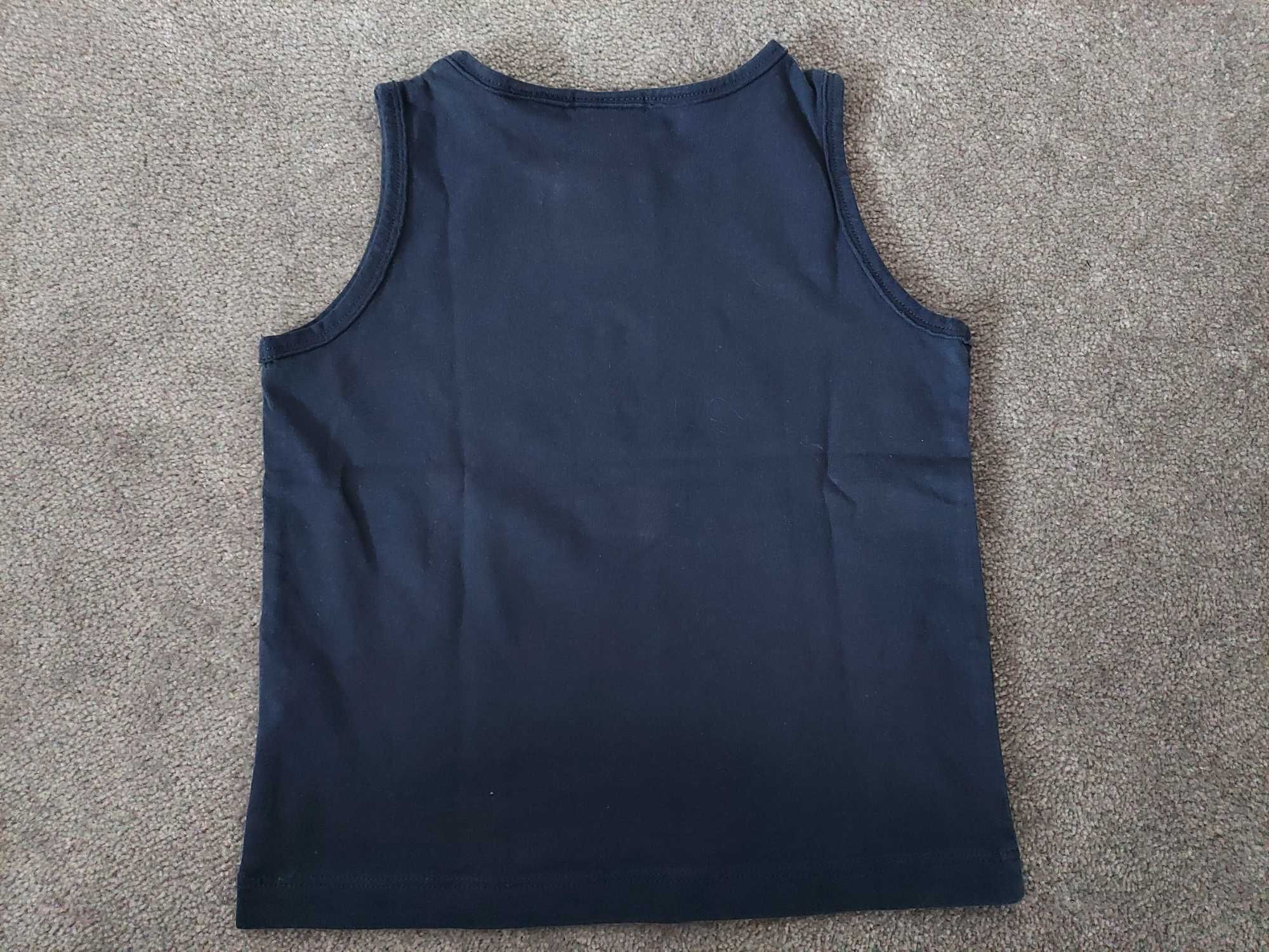 NOWA Koszulka bez rękawów ZARA 2-3 lata 98cm granatowa