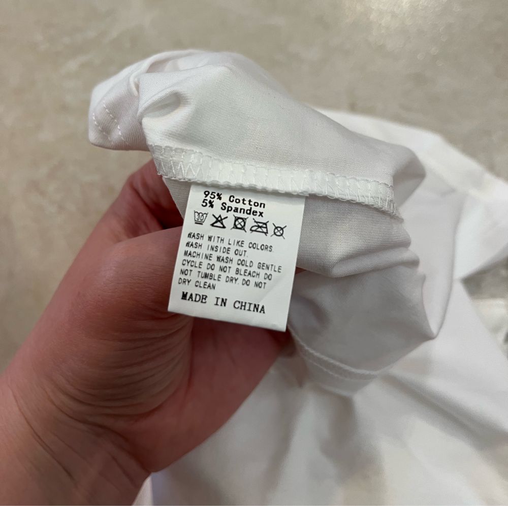 Bluzka biała elegancka dziewczęca rozm. 110