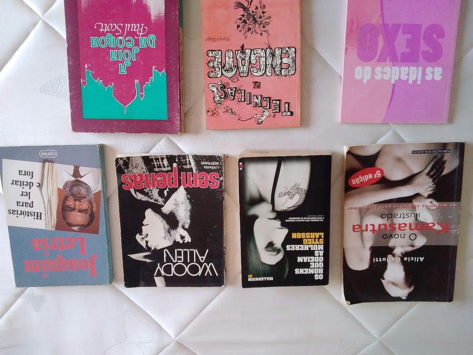 Vários (10) livros para venda, valores na descrição