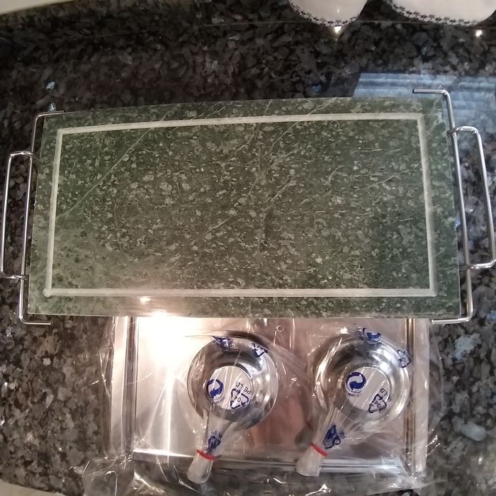 Conjunto Pedra de Grelhar Nova