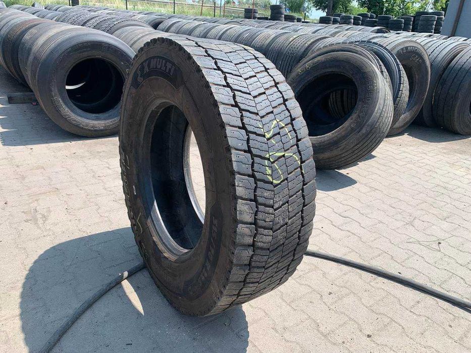 Opona używana ciężarowa napędowa 315/70R22.5 MICHELIN X MULTI D 13-15m