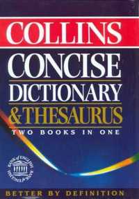 Collins Concise Dictionary and Thesaurus