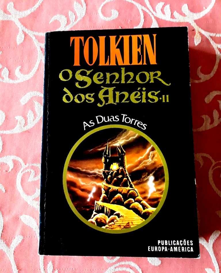 J R R Tolkien - As Duas Torres - 3.ª e 4.ª edições (1987/1990)