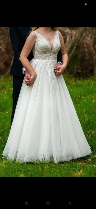 Suknia ślubna   na rozm 38