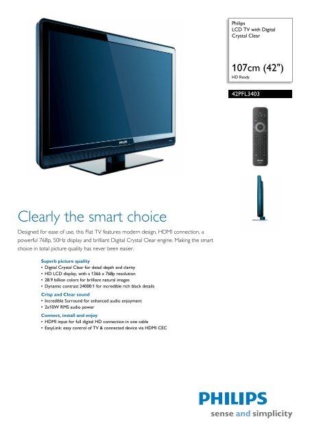 Телевізор Philips 42”