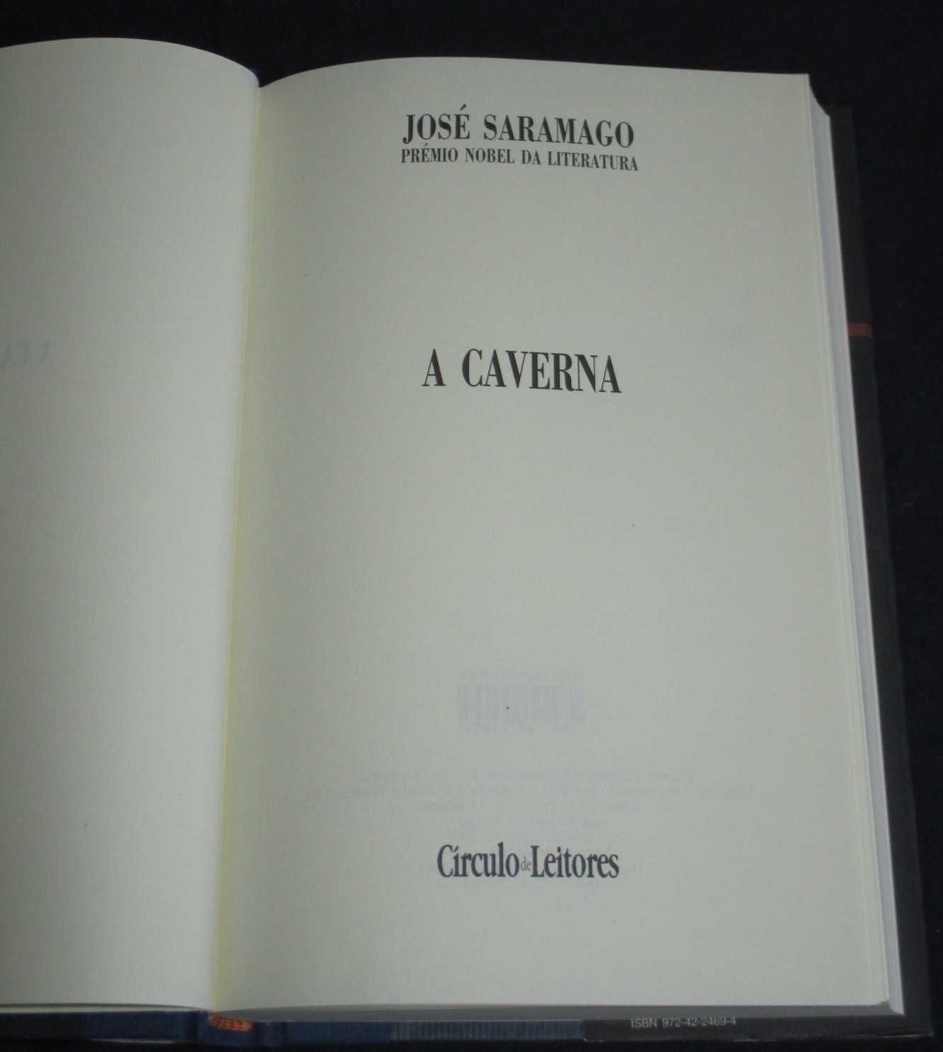 Livro A Caverna José Saramago Círculo de Leitores