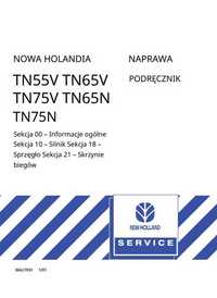 Instrukcja Napraw NH TN 55 V, TN 65 V, TN 75 V, TN 65 N, TN 75 N, PL
