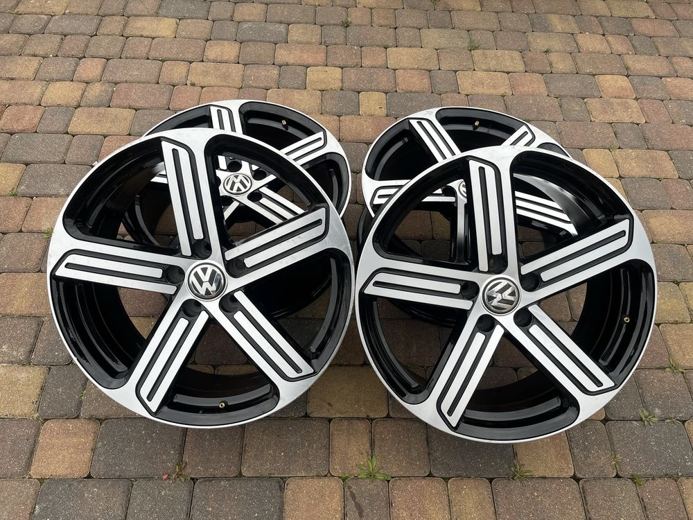 Alufelgi 5x112 19” 8j et35 volkswagen (golf, gti, gtd, passat, troc)