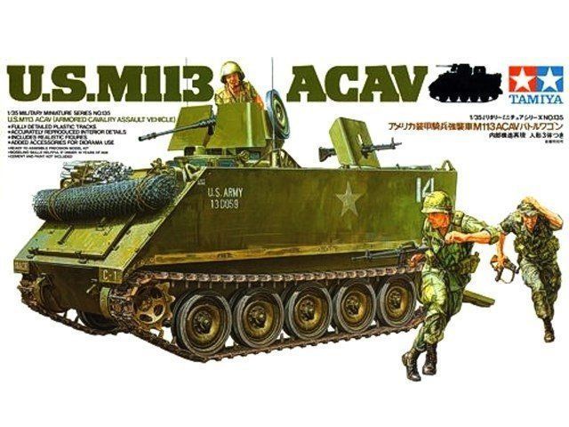 Tamiya 35135 U.S. M113 ACAV 1/35 model do sklejania