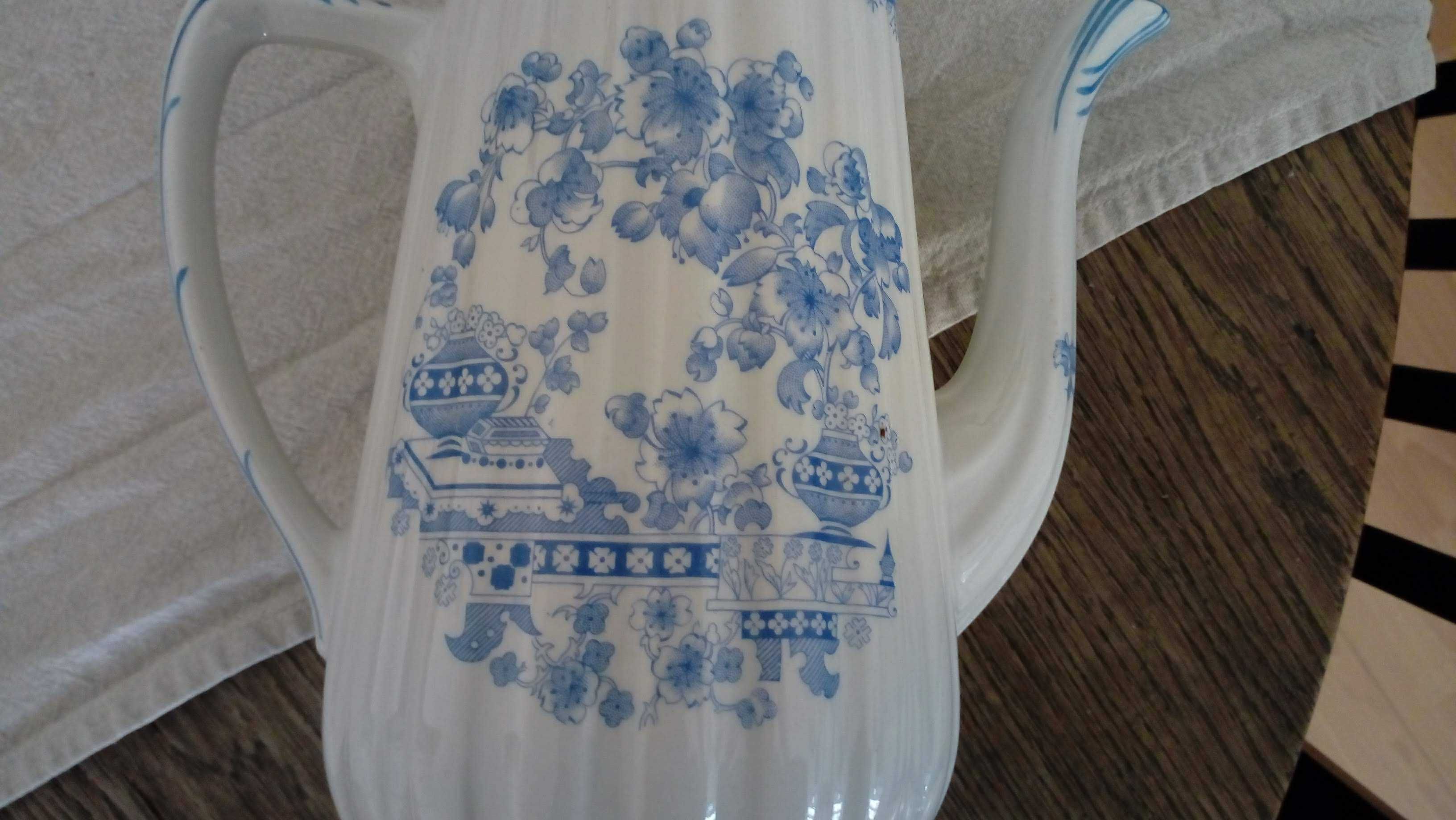 Porcelanowy dzbanek China Blau: Echt Tuppack Tiefenfurt