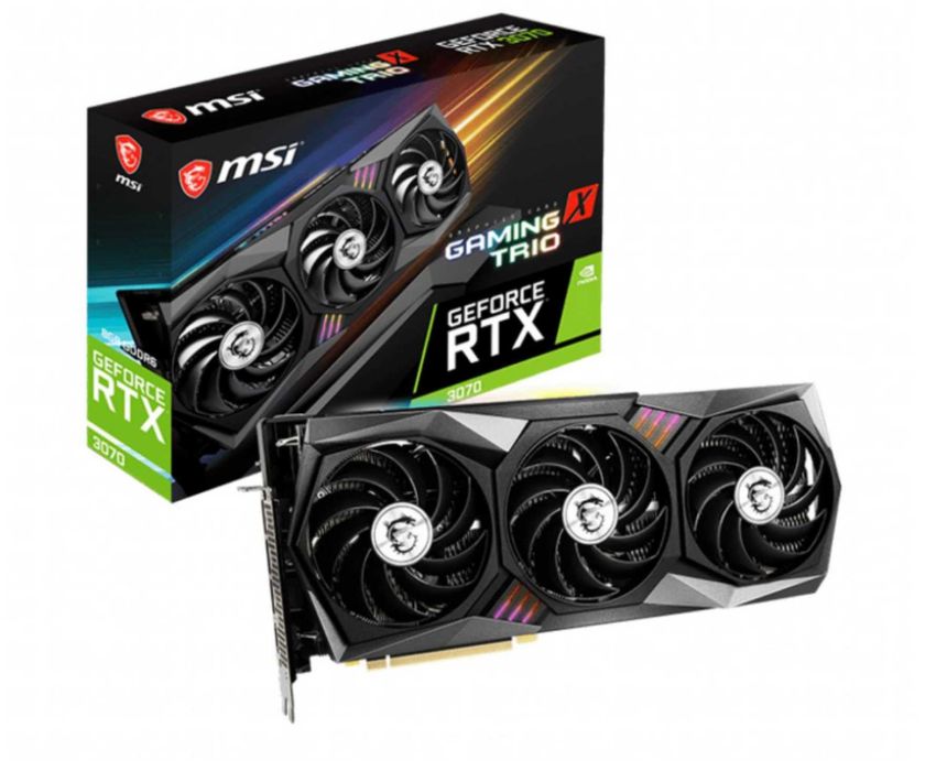 MSI GeForce RTX 3070 Gaming X Trio 8GB GW 2024r