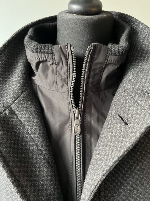 Hugo Boss elegancki płaszcz wełniany Coxtan XL/XXL 56-58 stan sklepowy