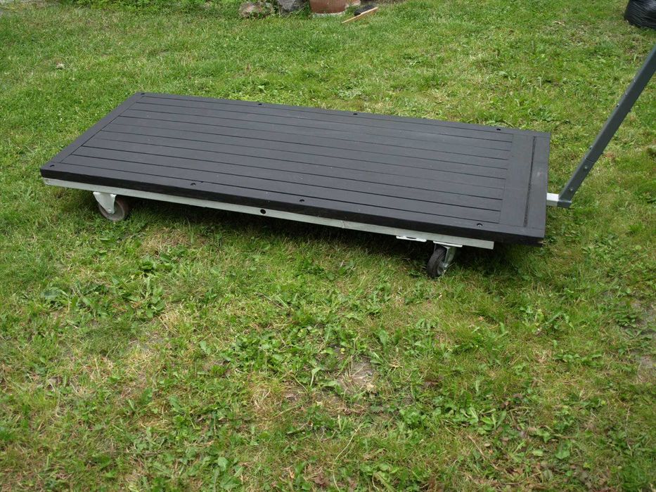 WÓZEK  TRANSPORTOWY  Platforma – Magazynowy Mocny Skrętny