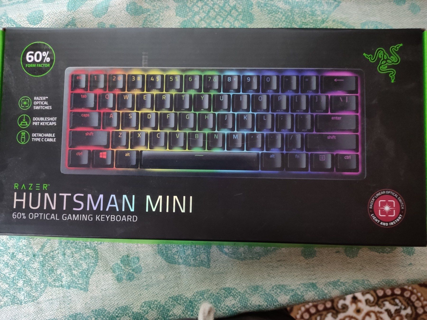 Клавиатуруа razer huntsman mini