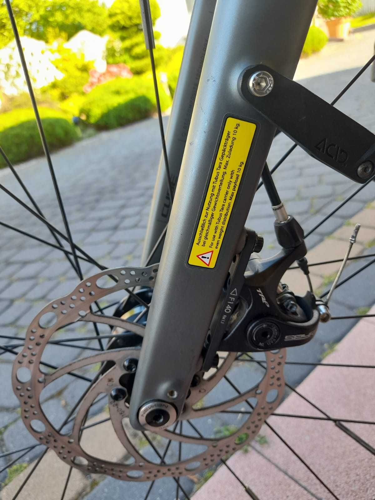 Rower Gravel CUBE Nuroad Pro GRX 2x10 r.S/53cm TARCZE 2022