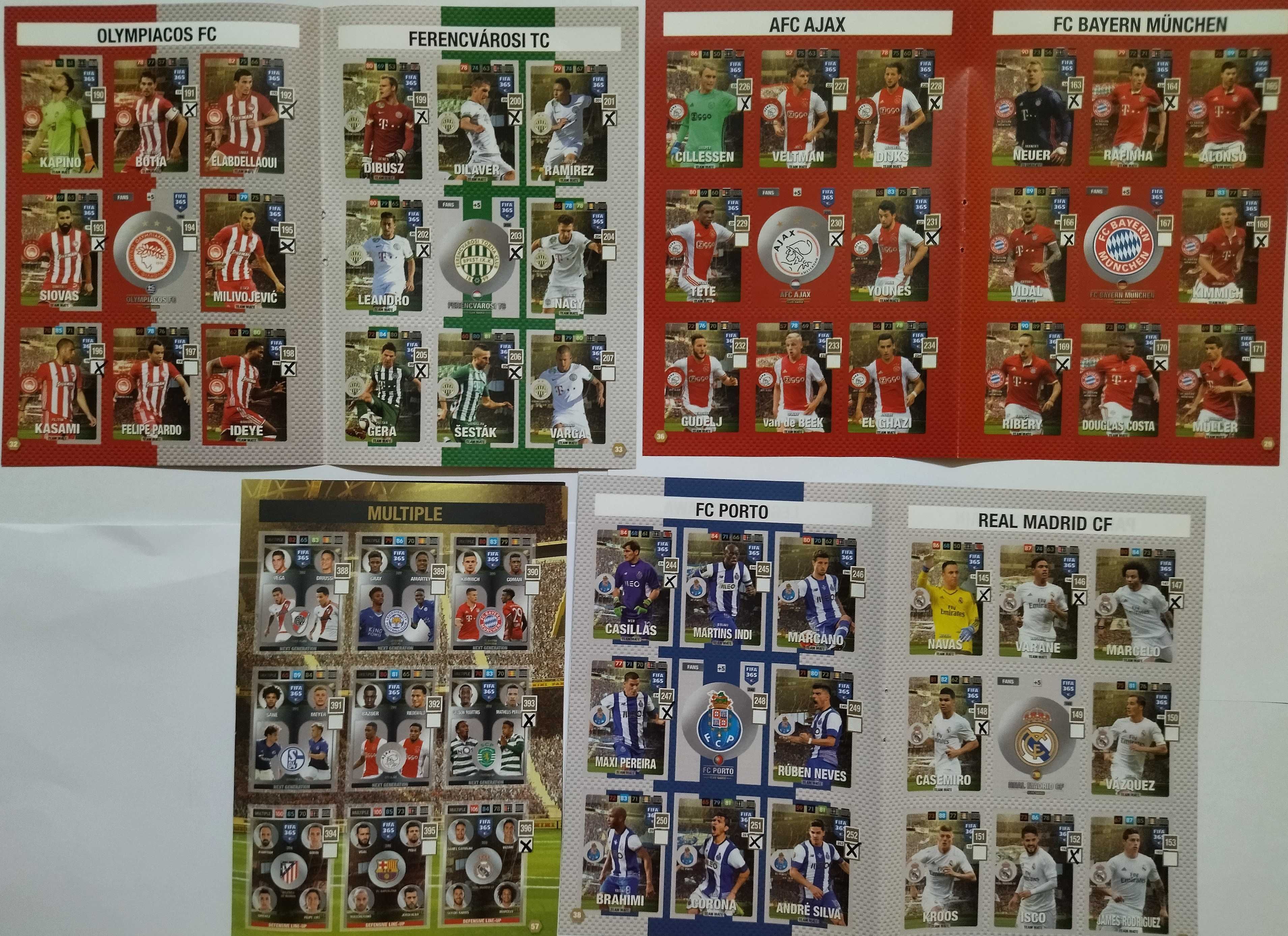 Kolekcja kart piłkarskich FIFA 365