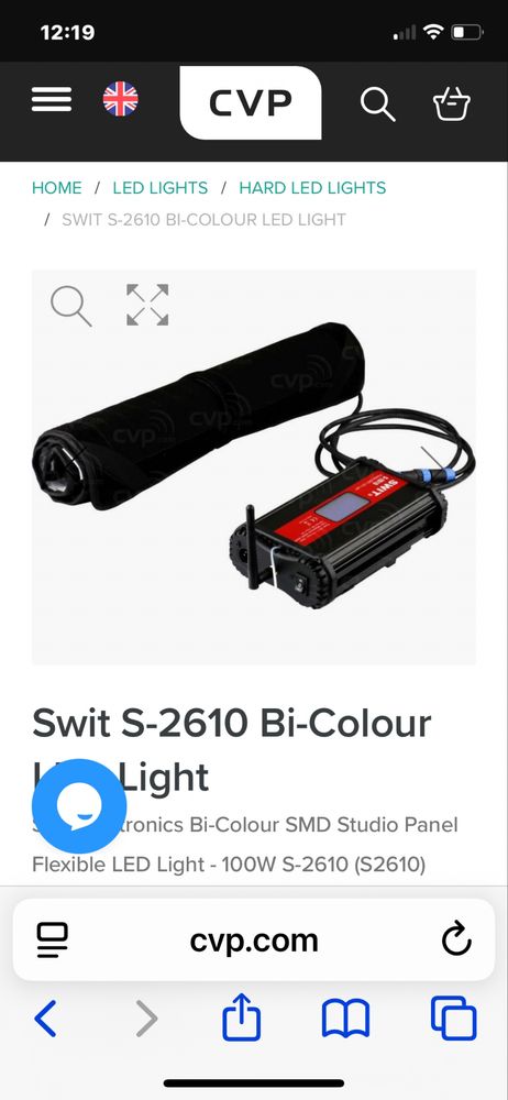 Painel iluminacao led portatil awit s2610