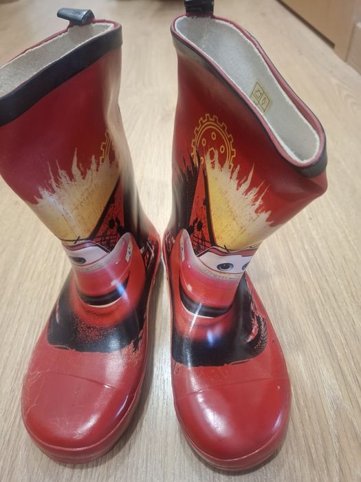Galochas, botas da chuva, McQueen, criança, tamanho 31