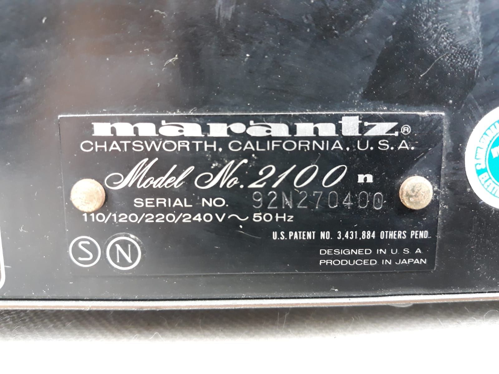 Marantz ST 2100 niebieskie podświetlenie tuner radio Hi end