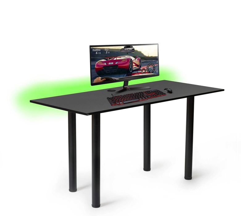 Biurko gamingowe led, biurko do grania, biurko dla graczy