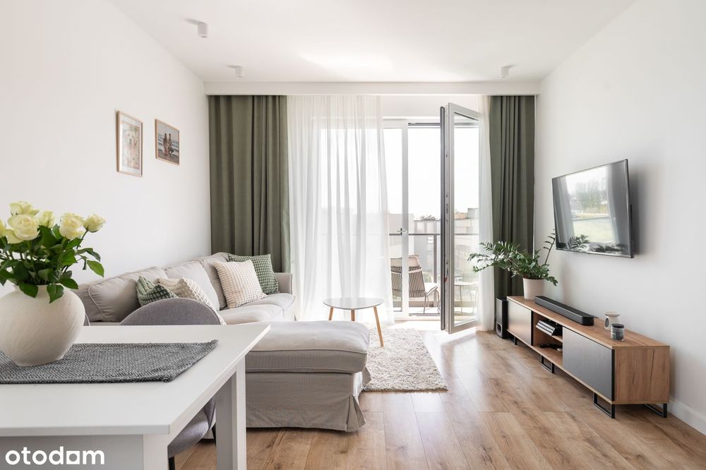 przytulne mieszkanie z balkonem, nowy budynek, osiedle Gardenia