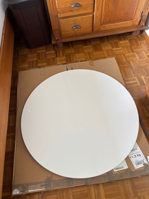 Nowy biały blat do stołu Ikea