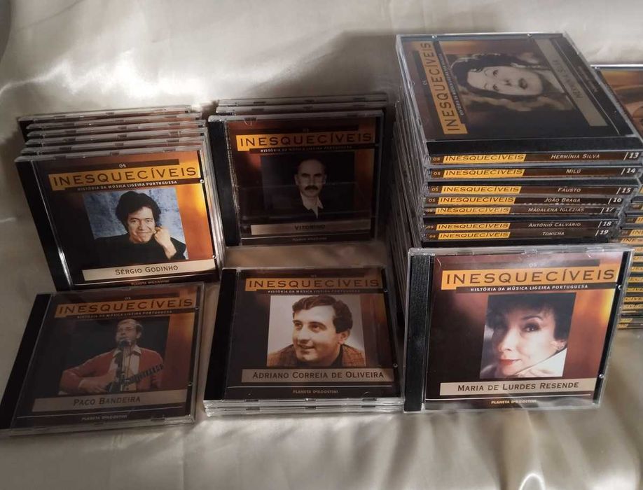 61 CDs • Os Inesquecíveis - História Da Música Ligeira Portuguesa