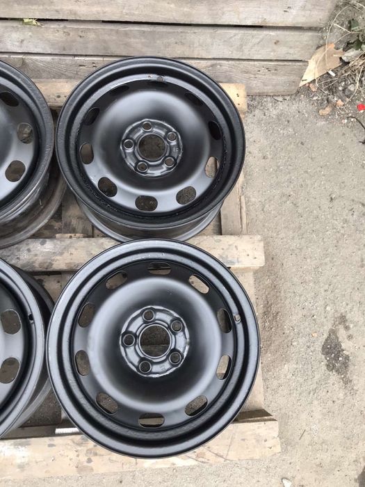 Диски Volkswagen 5:100r14 железо комплект склад оригинал б/у skoda