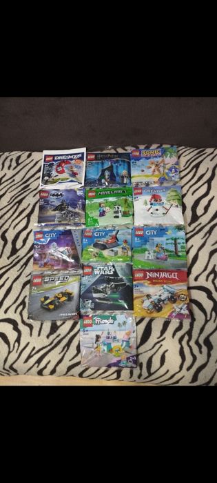 lego star wars,Ninjago, marvel, jurassic world, minecraft, DC.