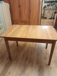 Stół drewniany z prl