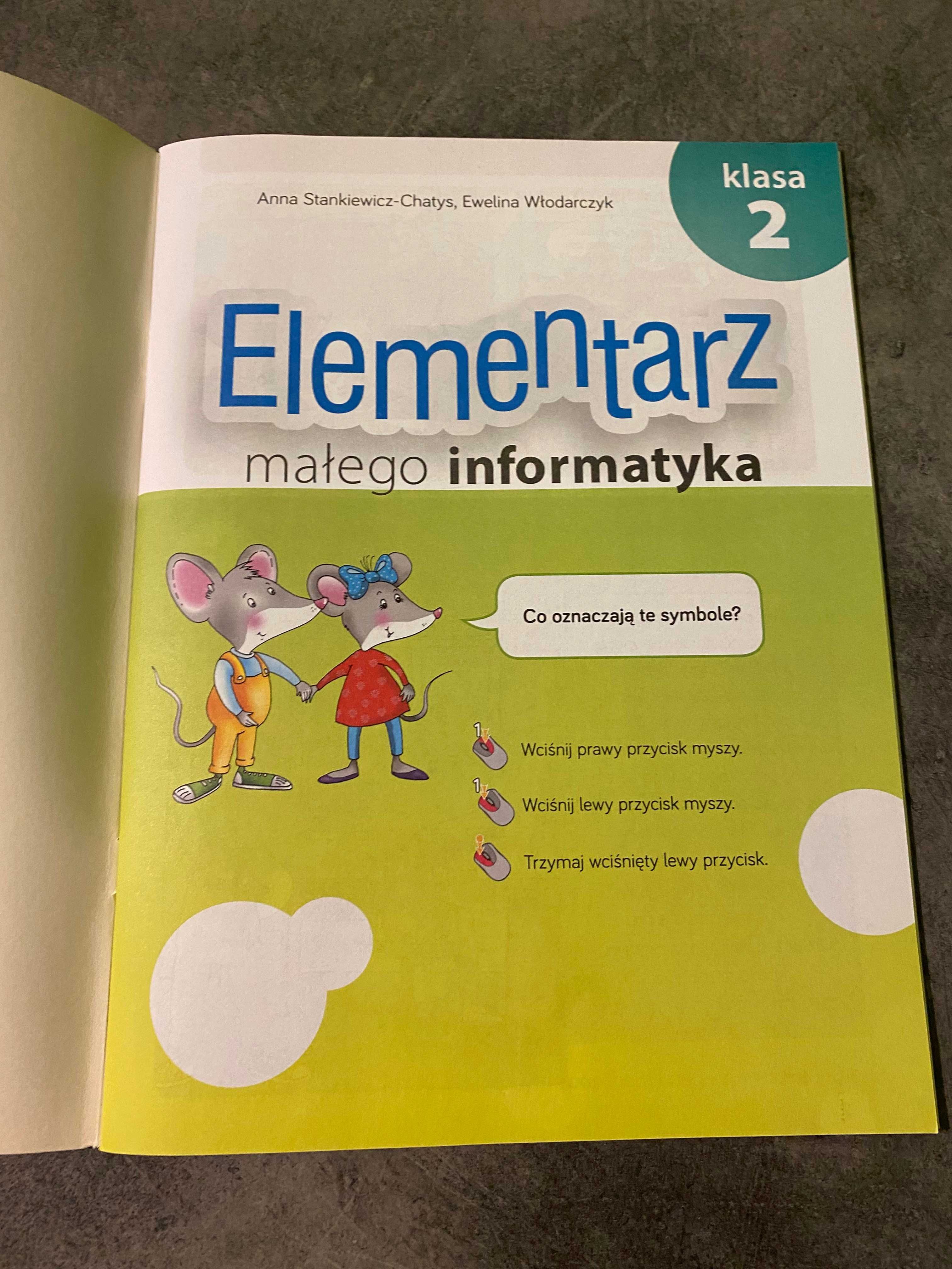 Elementarz małego informatyka. Podręcznik. Klasa 2