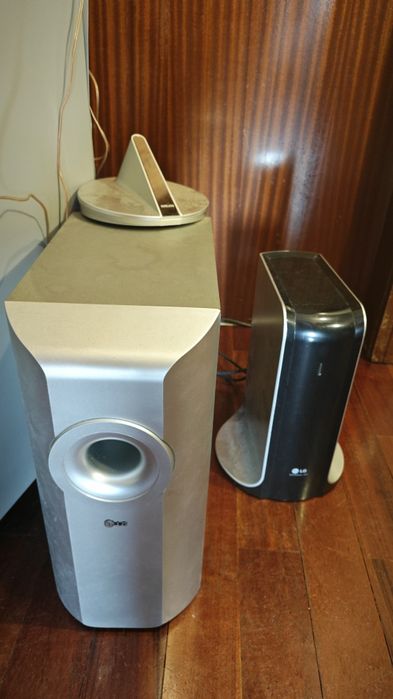 Sistema de som home cinema muita qualidade de som