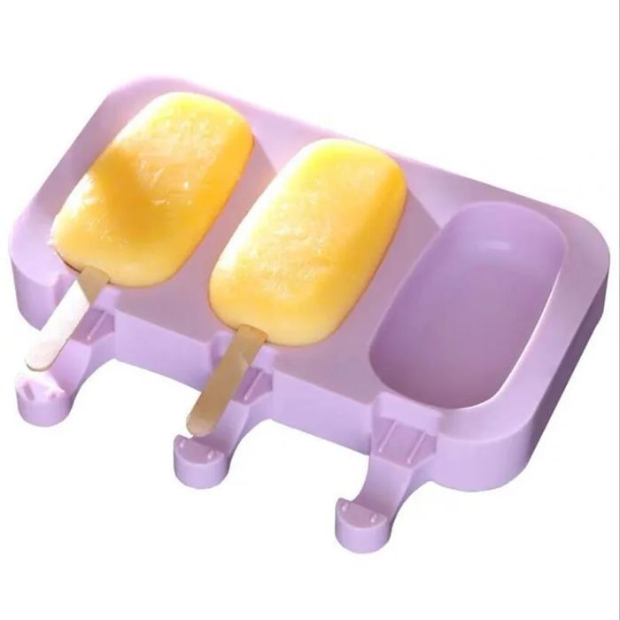 Silikonowa Forma Do Lodów Na Patyku Foremki + Patyczki Domowe Lody