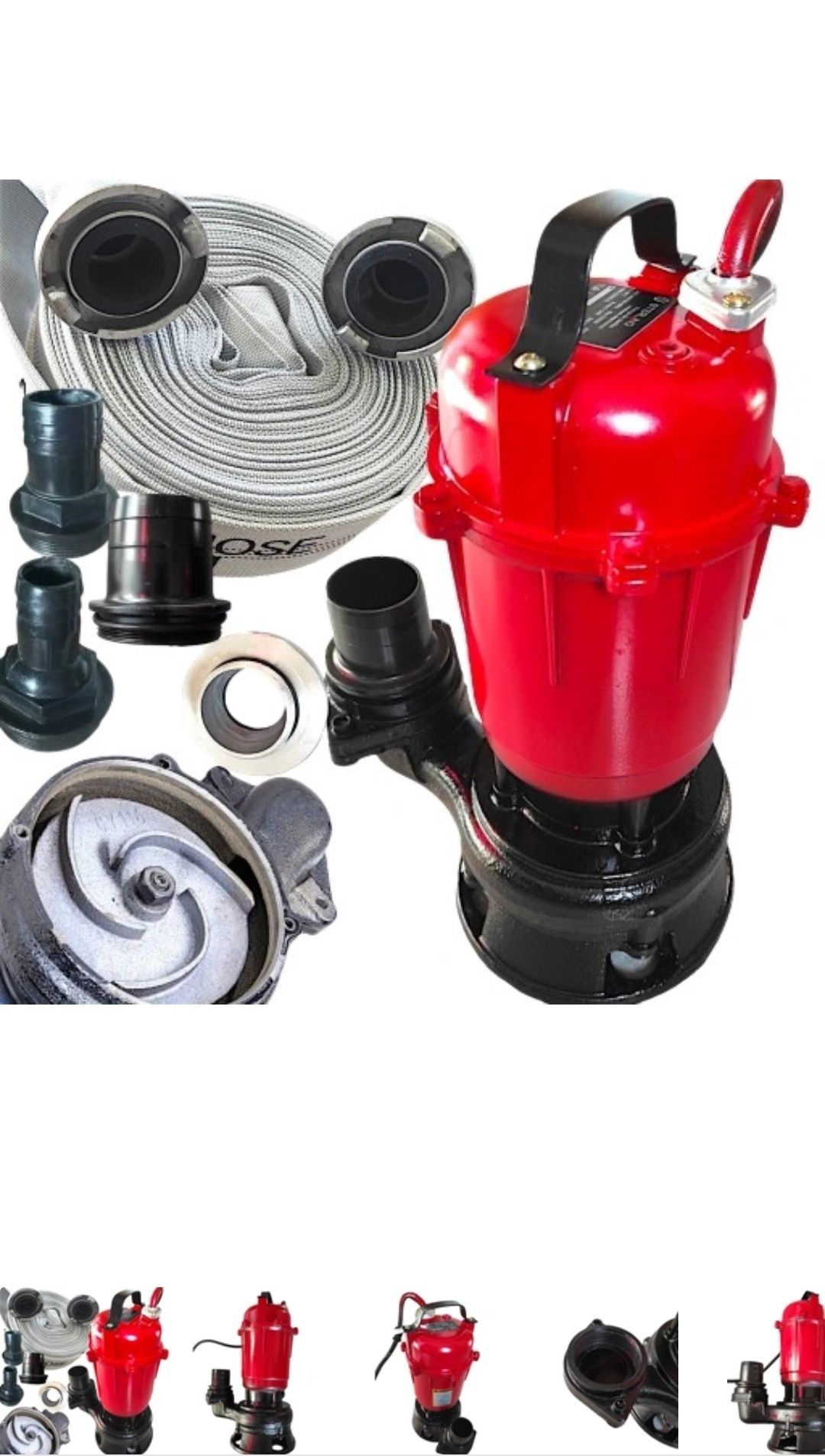 Pompa do szamba wody brudnej najmocniejsza 3750W