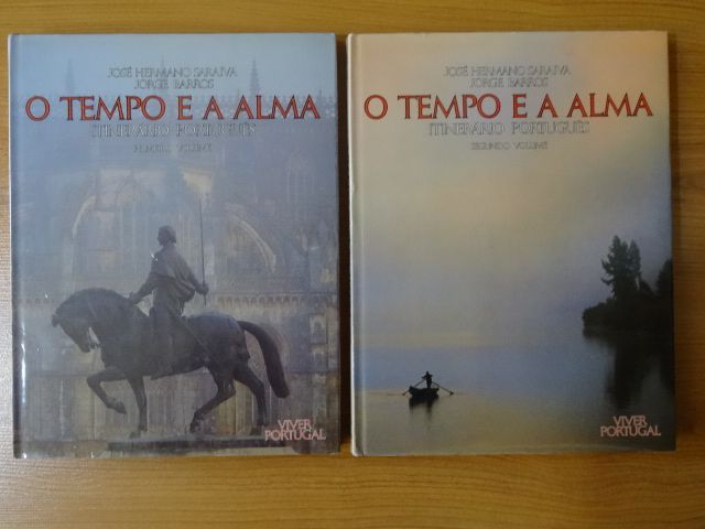 O Tempo e a Alma de José Hermano Saraiva - 2 Volumes