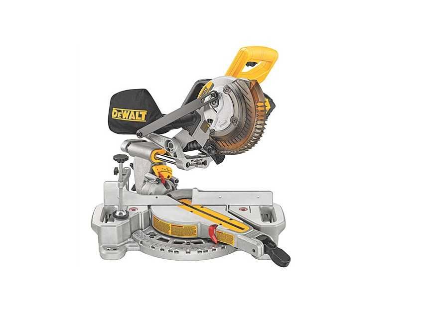 DeWALT DCS361b XR 20Vmax акумуляторна розсувна торцювальна пилка 184мм
