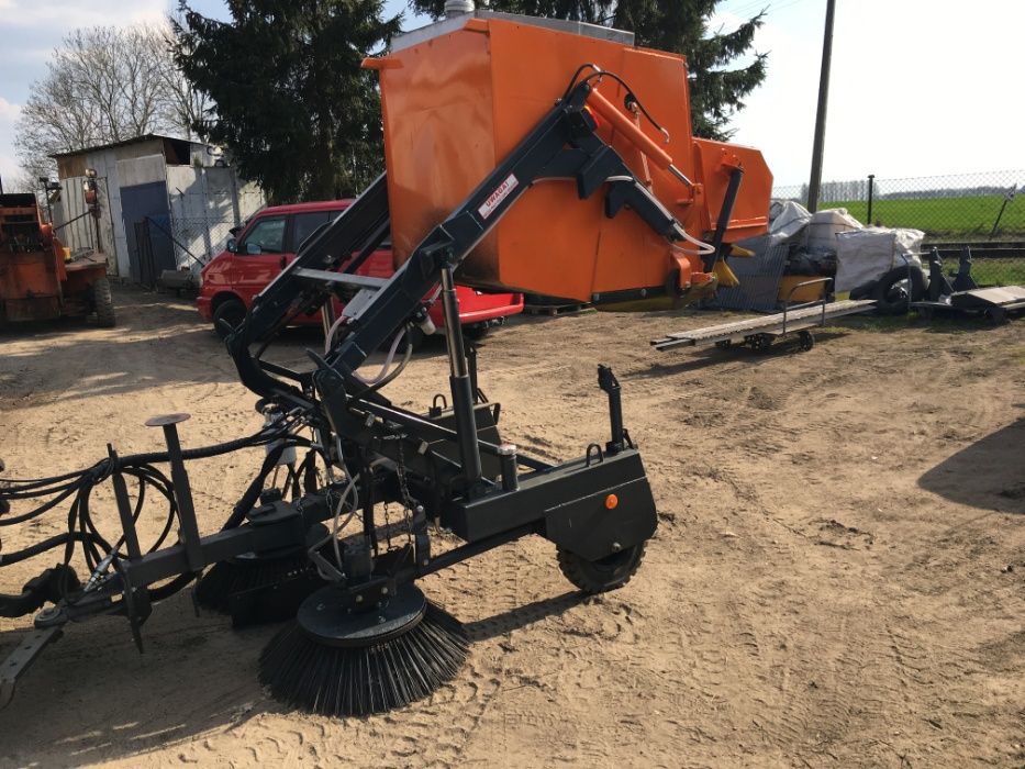 LS500 zamiatarka Iseki Kubota pełen serwis Bemab Broddson Broddway