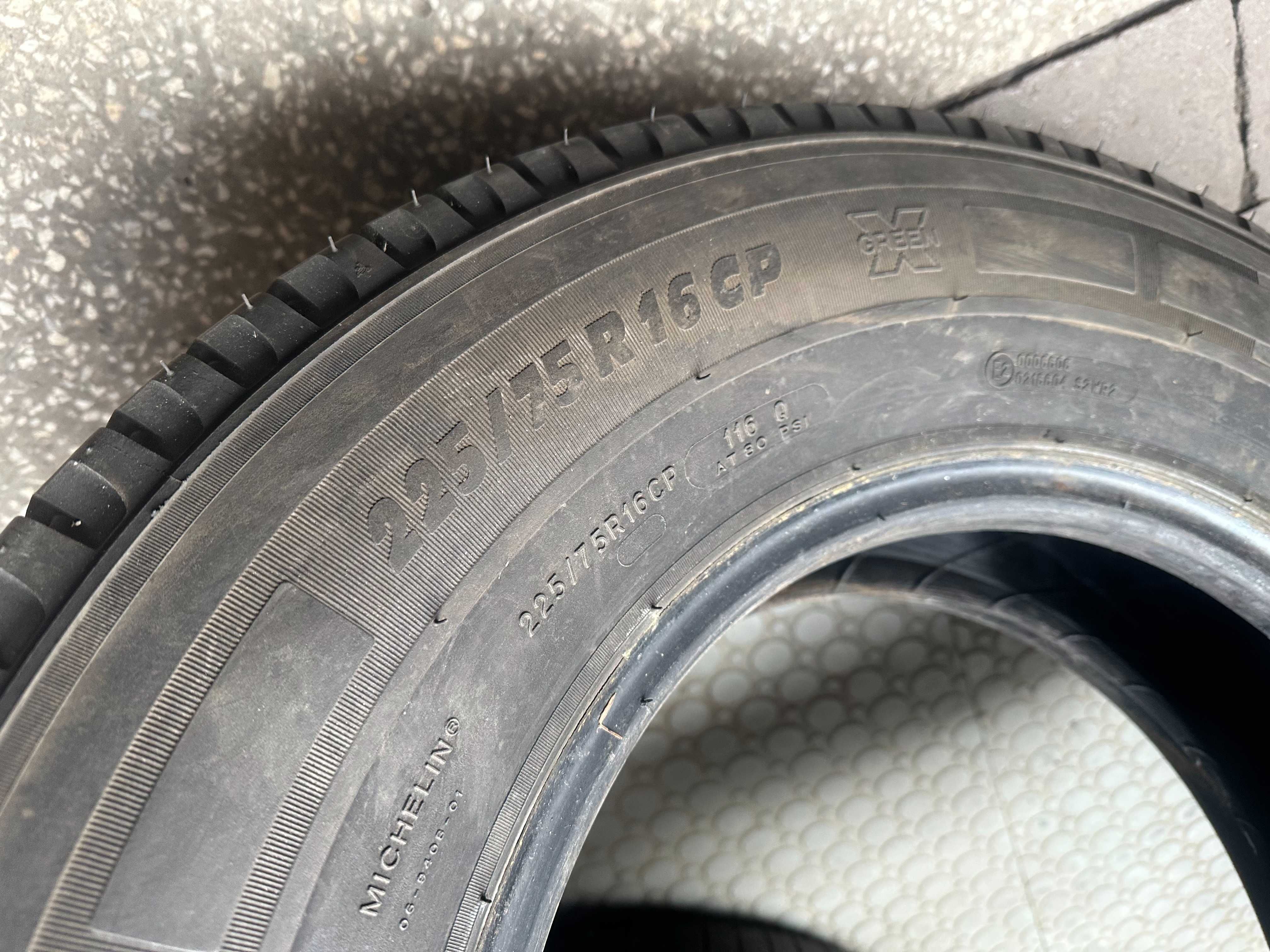 225-75 R16CP 116Q Michelin Agilis Camping розпаровка 1шт