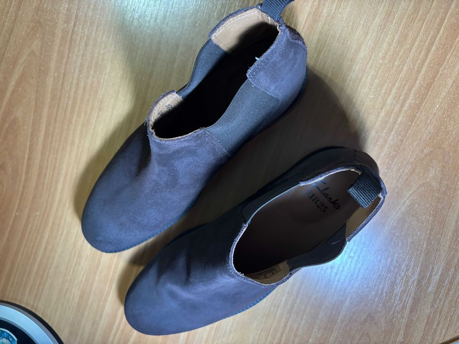 Чоловічі осінні черевики фірми Clarks (Кларкс), привезені з Британії