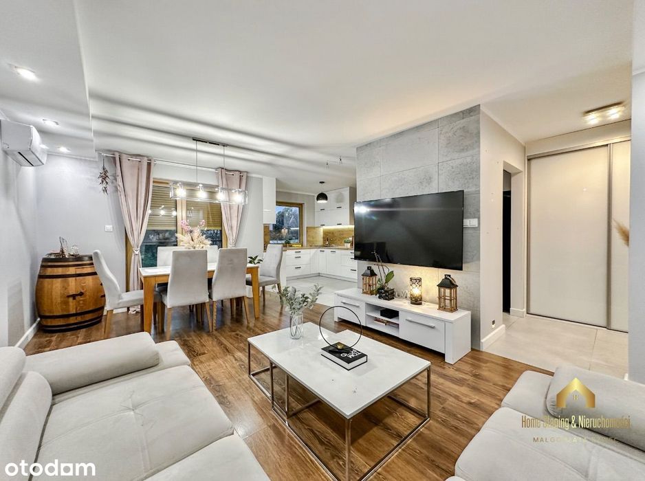 Nowoczesne 3-pok.mieszkanie z balkonem w Porajowie