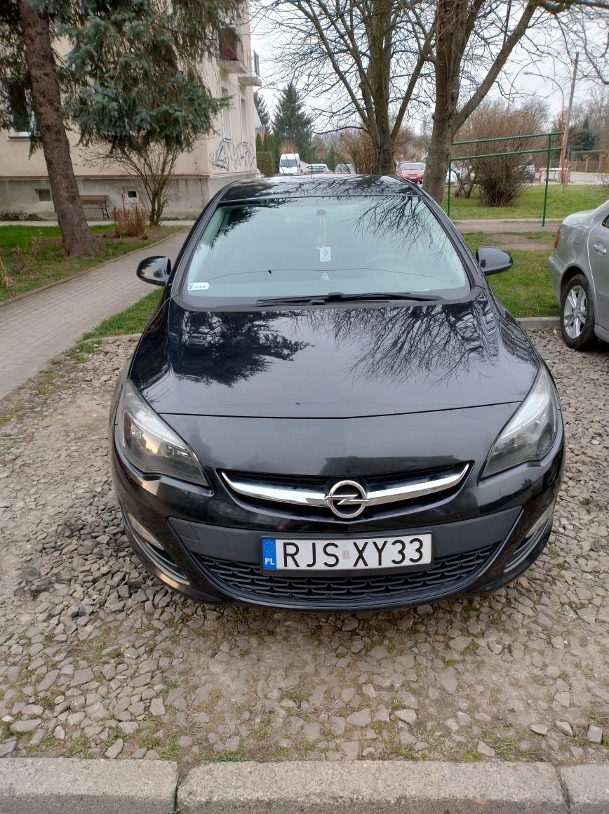 Opel Astra j lift homologacja ciężarowa