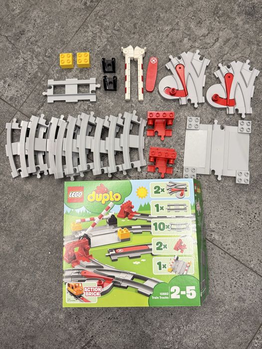 Конструктор LEGO DUPLO Паровоз, Залізничний міст, 10874, 10872, 10426