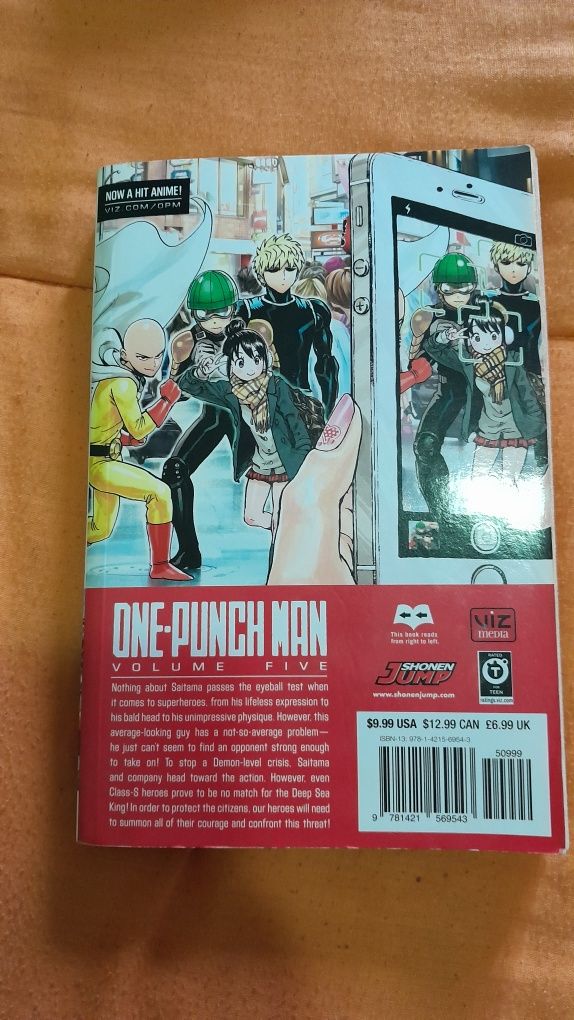 Managa one-punch man volume 5 (em inglês)